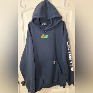 Carhartt K288 3XL Loose Fit LOGO SLEEVE HOODED Company Logo Workwear